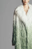 Jayla Straight V-Neck Faux Fur Calf Length Trench Coat for women, from Maison Des Copains, The Viet Concept 