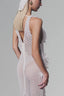 White Floral Maxi Dress for women, from Keira Tong, The Viet Concept 