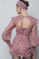 Dotchic Rewind Voile Mini Dress for women, from DO LONG, The Viet Concept 