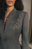 Tailoring Hourglass Embellished Suit Jacket for women, from HOBB, The Viet Concept 