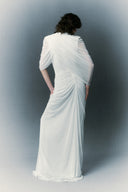 HA THANH VIET • Regina Draped Stretch Jersey Maxi Dress