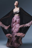 Soar Draped Chiffon Column Skirt for women, from MR CRAZY & LADY SEXY, The Viet Concept 