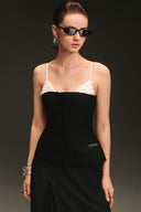 Celeste Beaded Bustier Tube Top for women from Keira Tong, The Viet Concept