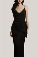  Black Ondes Crossover Camisole & Skirt for women, from DORO, The Viet Concept 