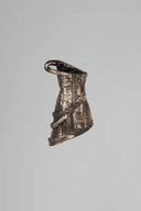 Afterimage Copper Asymmetrical One-Shoulder Brocade Mini Dress for women, from SORAMAME, The Viet Concept
