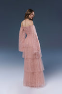 Heidi Tiered Lace Tulle Maxi Dress for women, from JOSEPHINE, The Viet Concept 