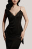  Black Ondes Crossover Camisole & Skirt for women, from DORO, The Viet Concept 