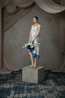 Viet Flowers Sequined Lace Couture Gown for women, from MOC NHU, The Viet Concept