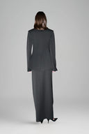Black Estate U-neck Blazer for women, from Lam.D, The Viet Concept 