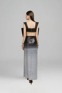 Zella Cropped Bow Silk Blend Top for woman, from ARTI, The Viet Concept 