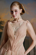 MADDY HATES ROSE • Isadora Lace & Tulle Embellished Floor-Length Gown
