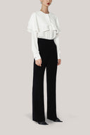 Juna Straight Layered Chiffon Shirt for women, from HOBB, The Viet Concept 