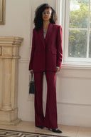 Red Nelson Flared Pants for women, from HOBB, The Viet Concept 