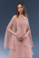 Heidi Tiered Lace Tulle Maxi Dress for women, from JOSEPHINE, The Viet Concept 