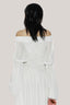 SpikyRose Gathered Off-Shoulder Spandex Maxi Dress for women, from DAS LA VIE, The Viet Concept 