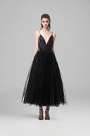 Nocturnal Violet Floral Sequin Lace Dress for women, from Mr Crazy & Lady Sexy, The Viet Concept 