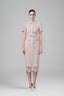  Cream Dential Midi Dress for women, from White Plan, The Viet Concept 