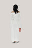 SpikyRose Gathered Off-Shoulder Spandex Maxi Dress for women, from DAS LA VIE, The Viet Concept 