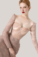  Glamour Sweet Heart Neck Sparkle Tulle Dress for women, from Calista, The Viet Concept 