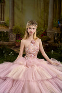 Celestia Couture Tiered Tulle Princess Maxi Gown for women, from MADDY HATES ROSE, The Viet Concept