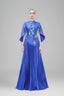 Fancy Flow - Cape Sleeve Pleated Maxi Dress for women, from Tiny Ink The Viet Concept 