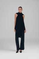 Black Sebas Top for women, from Pham Studio, The Viet Concept 