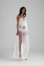 White Sepia Maxi Dress for womne, from Huelley Rose, The Viet Concept 