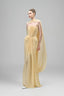 Marivelle Sheath Scarf Neck Chiffon Floor Length Dress for women, from Maison Des Copains, The Viet Concept 