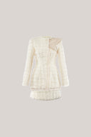 Cream Lumoria With Top And Skirt for women, from Calista, The Viet Concept 
