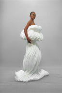 Sculpted Whispers Couture Strapless Gown for women, from DAS LA VIE, The Viet Concept 