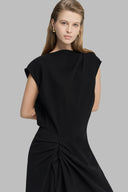 Black Stefania Maxi Dress for women, from Lam.D, The Viet Concept 