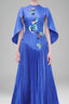 Fancy Flow - Cape Sleeve Pleated Maxi Dress for women, from Tiny Ink The Viet Concept 