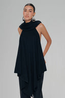 Black Sebas Top for women, from Pham Studio, The Viet Concept 