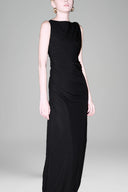 Black Mafalda Maxi Dress for women, from Lam.D, The Viet Concept 