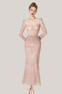  Glamour Sweet Heart Neck Sparkle Tulle Dress for women, from Calista, The Viet Concept 