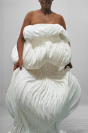 Sculpted Whispers Couture Strapless Gown for women, from DAS LA VIE, The Viet Concept 