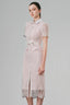  Cream Dential Midi Dress for women, from White Plan, The Viet Concept 