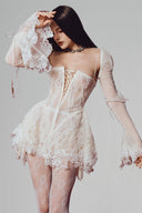 Serenade Mini Dress for women, from La Vierge, The Viet Concept 