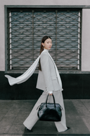 Gray Amburg Minimal Pant for women, from WHITE PLAN, The Viet Concept 