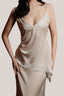 Cream Ondes Crossover Camisole & Skirt for women, from DORO, The Viet Concept 