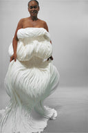 Sculpted Whispers Couture Strapless Gown for women, from DAS LA VIE, The Viet Concept 