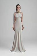 White Oravie Maxi Dress for women, from Calista, The Viet Concept