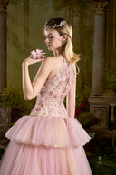 Celestia Couture Tiered Tulle Princess Maxi Gown for women, from MADDY HATES ROSE, The Viet Concept