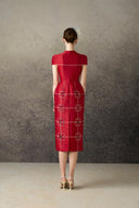 ROSEE de MATIN • Lucky Pencil Taffta Dress