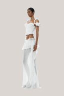 White Meimei Off - Shoulder Top for women, from Huelley Rose, The Viet Concept 