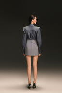 Tailored V-Neck Structured Shirt for women, from Keira Tong, The Viet Concept
