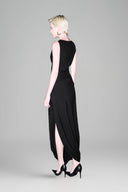 Black Mafalda Maxi Dress for women, from Lam.D, The Viet Concept 