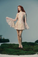 Euphrosyne Pastel Lace Radiance Couture Dress for women, from LA VIERGE, The Viet Concept 