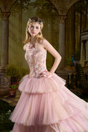 Celestia Couture Tiered Tulle Princess Maxi Gown for women, from MADDY HATES ROSE, The Viet Concept