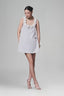  White Rosellia Mini Dress for women, from Keira Tong, The Viet Concept 